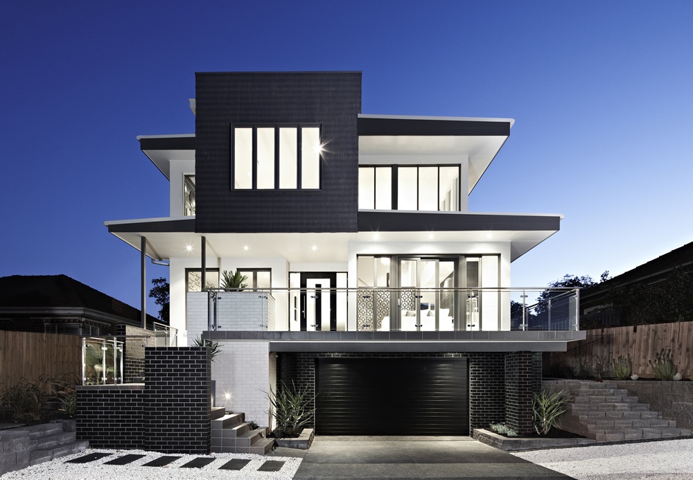 Black and White Home Interior