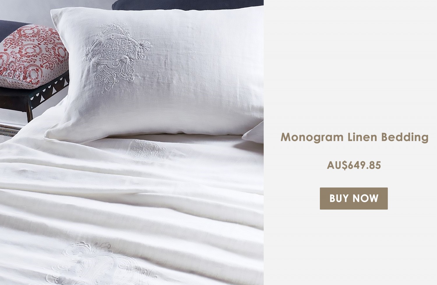monogram-bedding