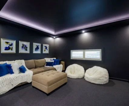 Sydney luxury show home with home theatre