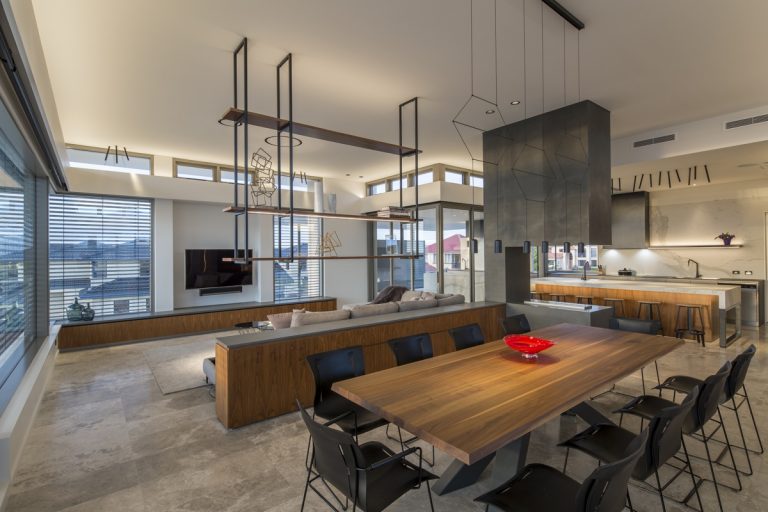 View of Industrial Style Luxury Home, Custom Homes Perth