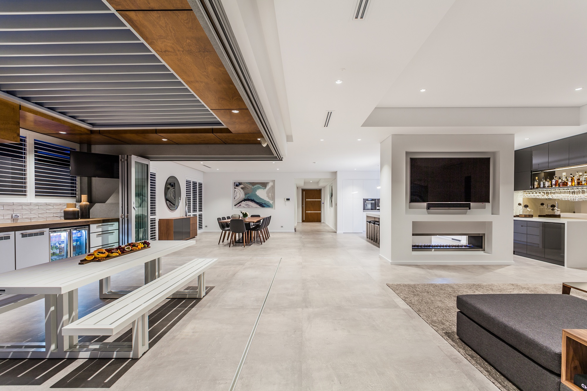 The Ultimate Open Plan Entertainer Custom Homes Magazine advantages-of-an-open-floor-plan-in-your-triangle-home-new-homes-ideas
