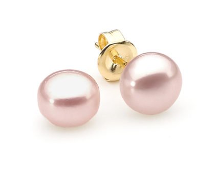Pink Pearl Stud Earrings Australia