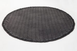 Charcoal Round Beach Towel