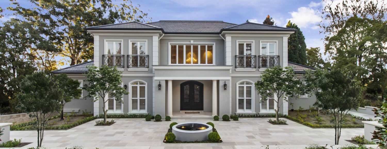 French Provincial Style Homes Sydney