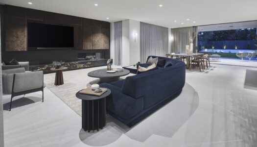 Architectural Curves Shape Coolbinia Luxury Show Home