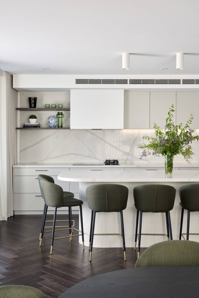 Kitchen in Kensington Custom Home 