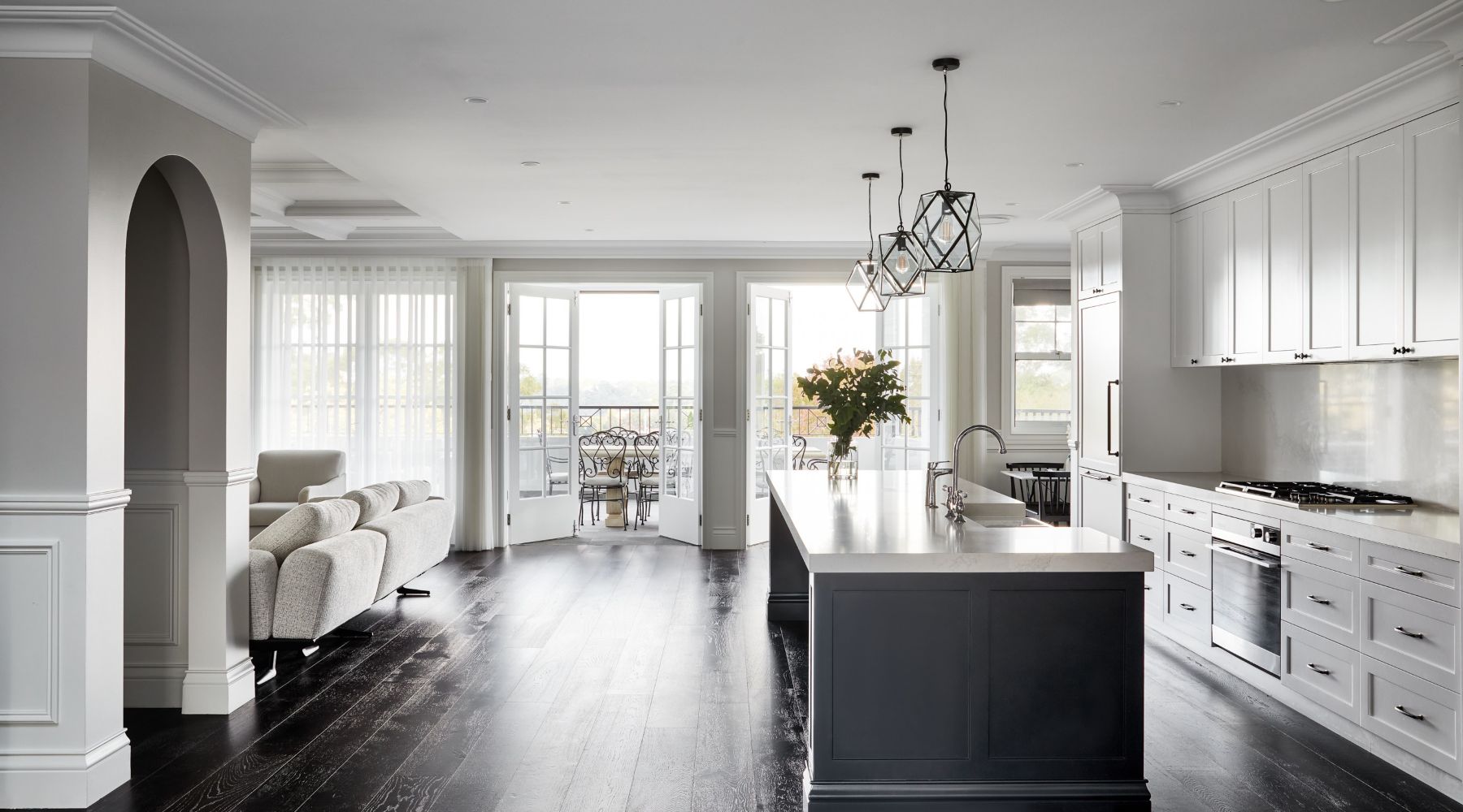 Forestville custom home
