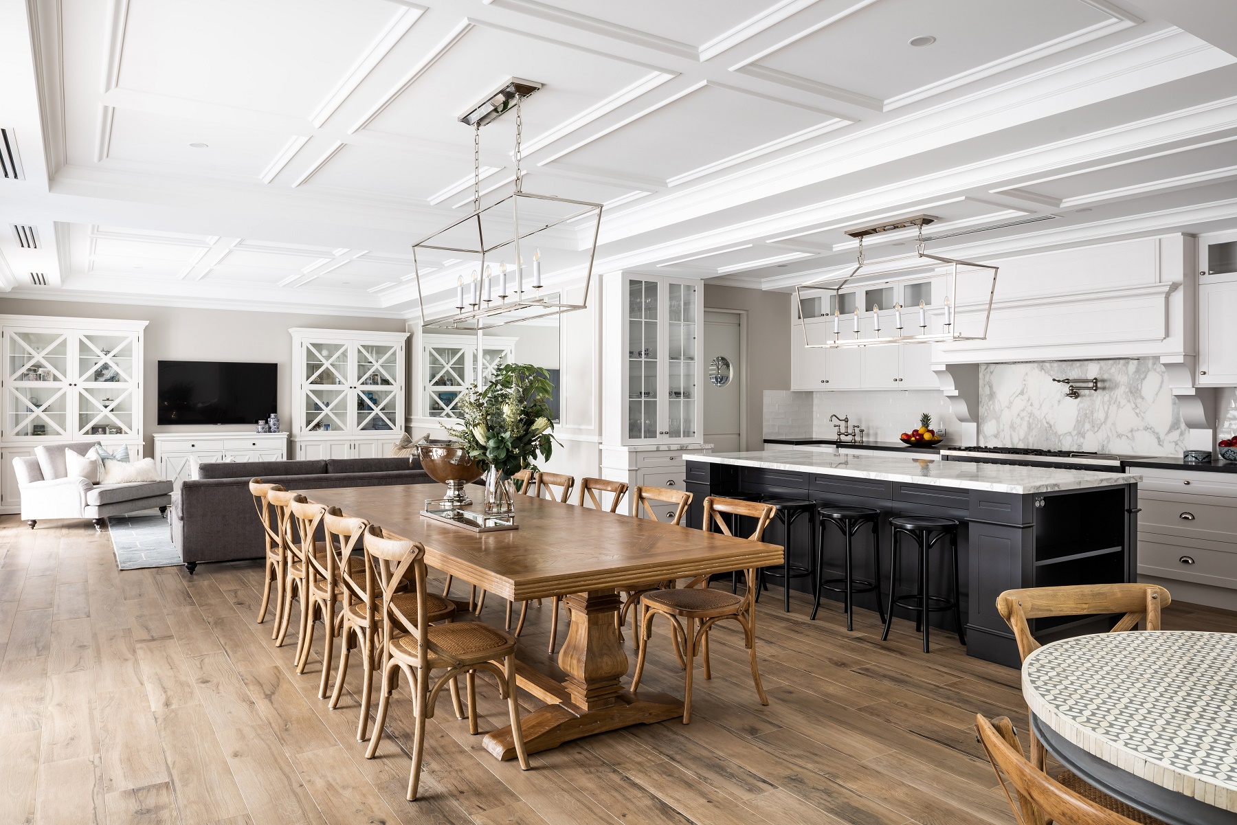 Hamptons style store dining room