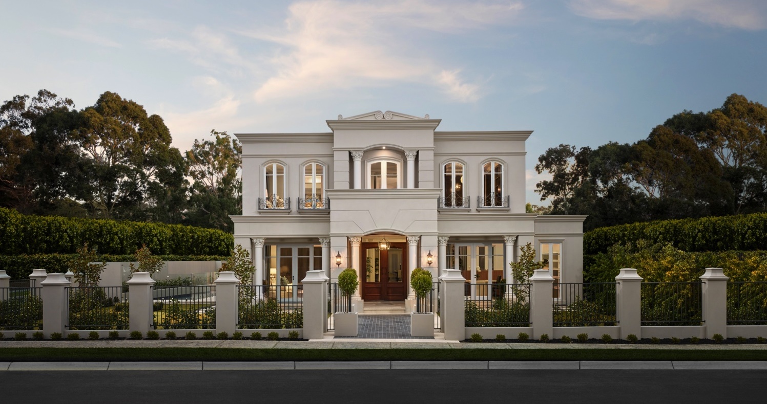 French Provincial Style Home 