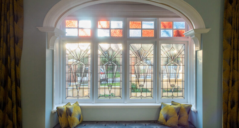 Art Deco sitting area