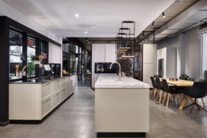 Showroom kitchen at European Concepts