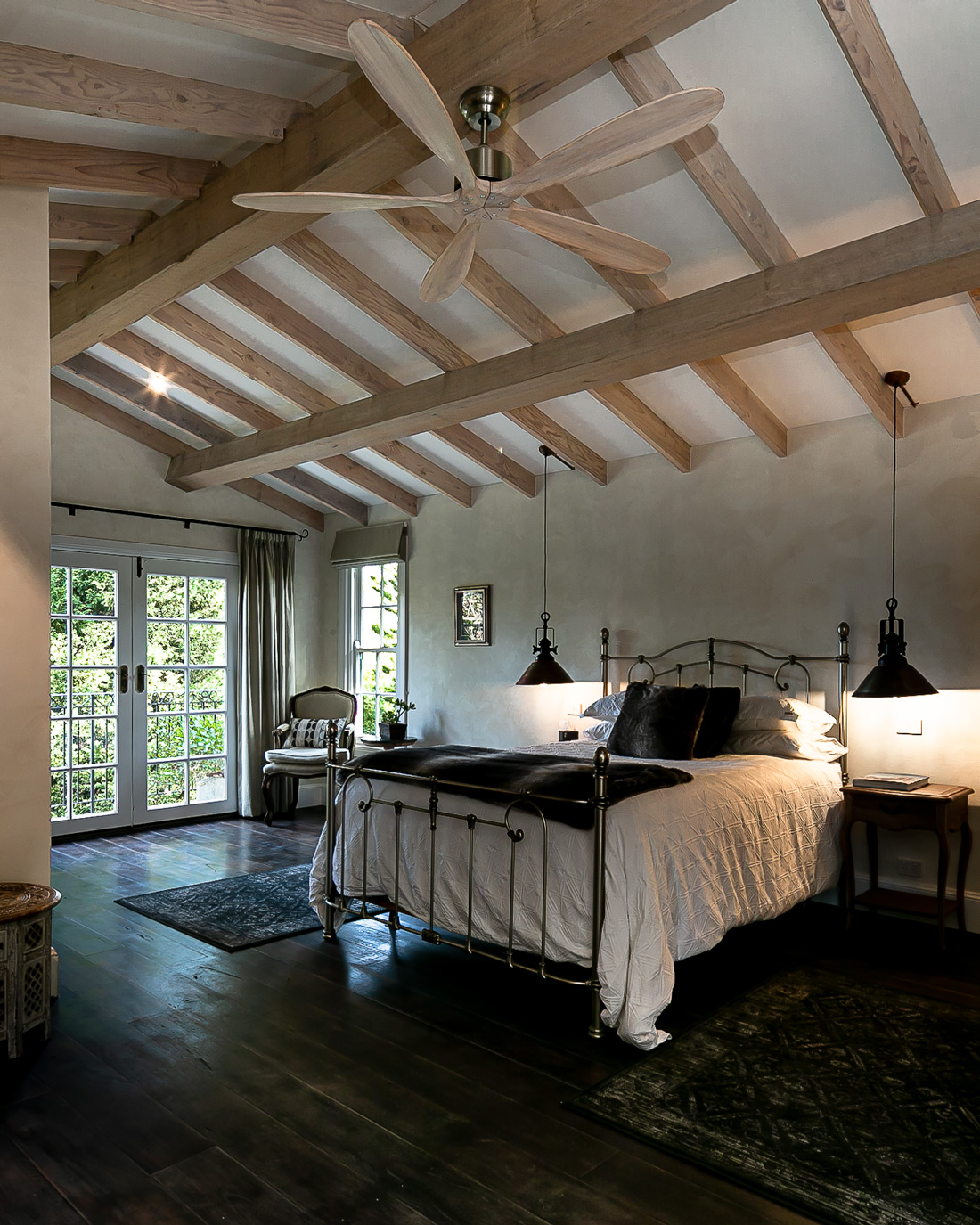 Tuscan Style Homes bedroom