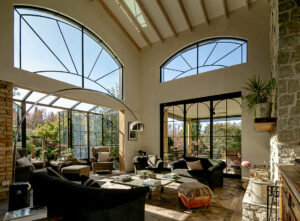 Tuscan Style Homes living room