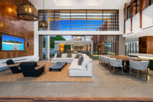 Contemporary Home Brisbane social area