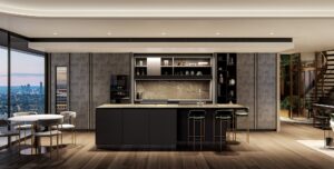 Luxury Italian Kitchen Sydney Penthouse