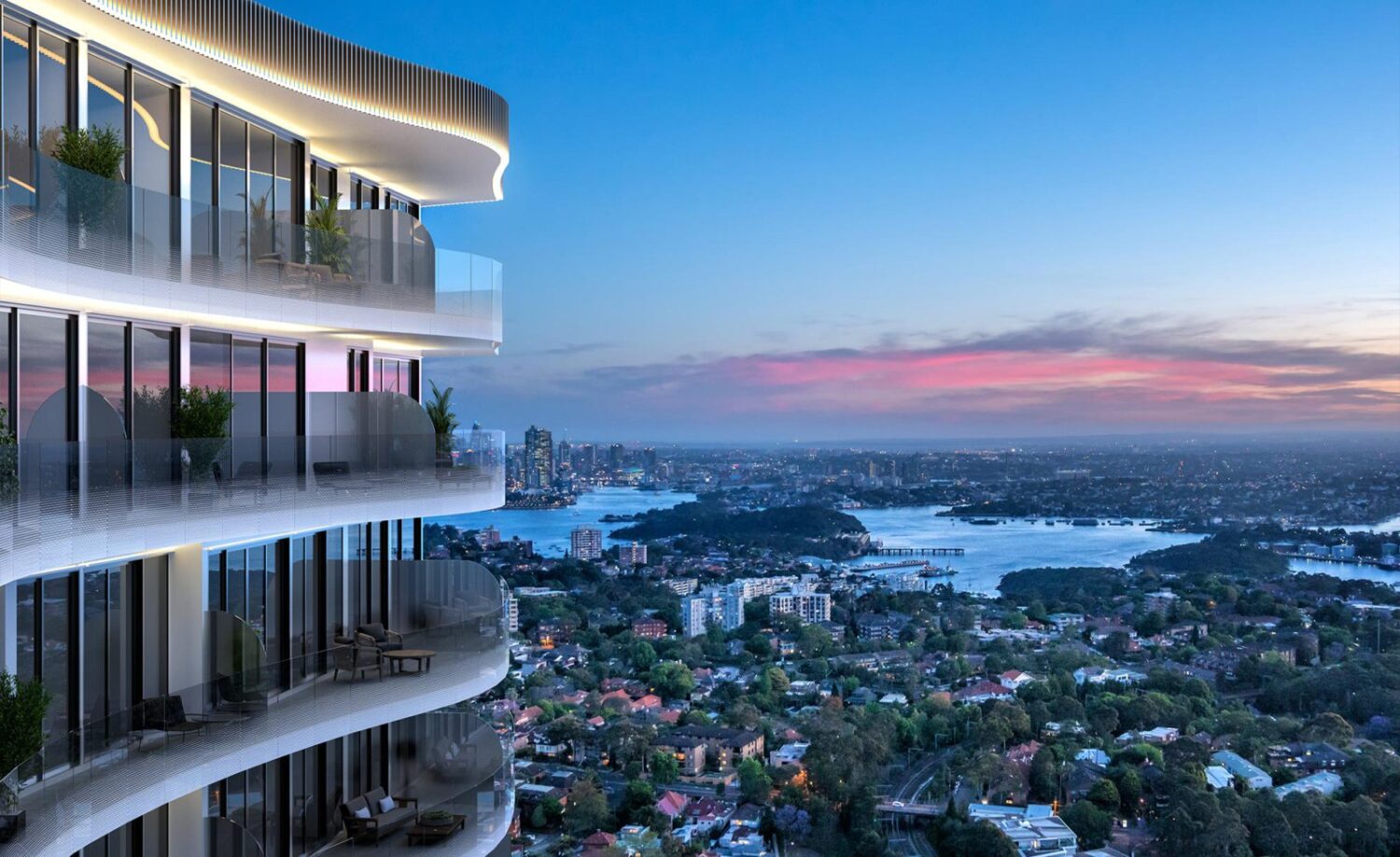 View of Expressive Stone Façade: Luxury Apartments in Manhattan by DDG