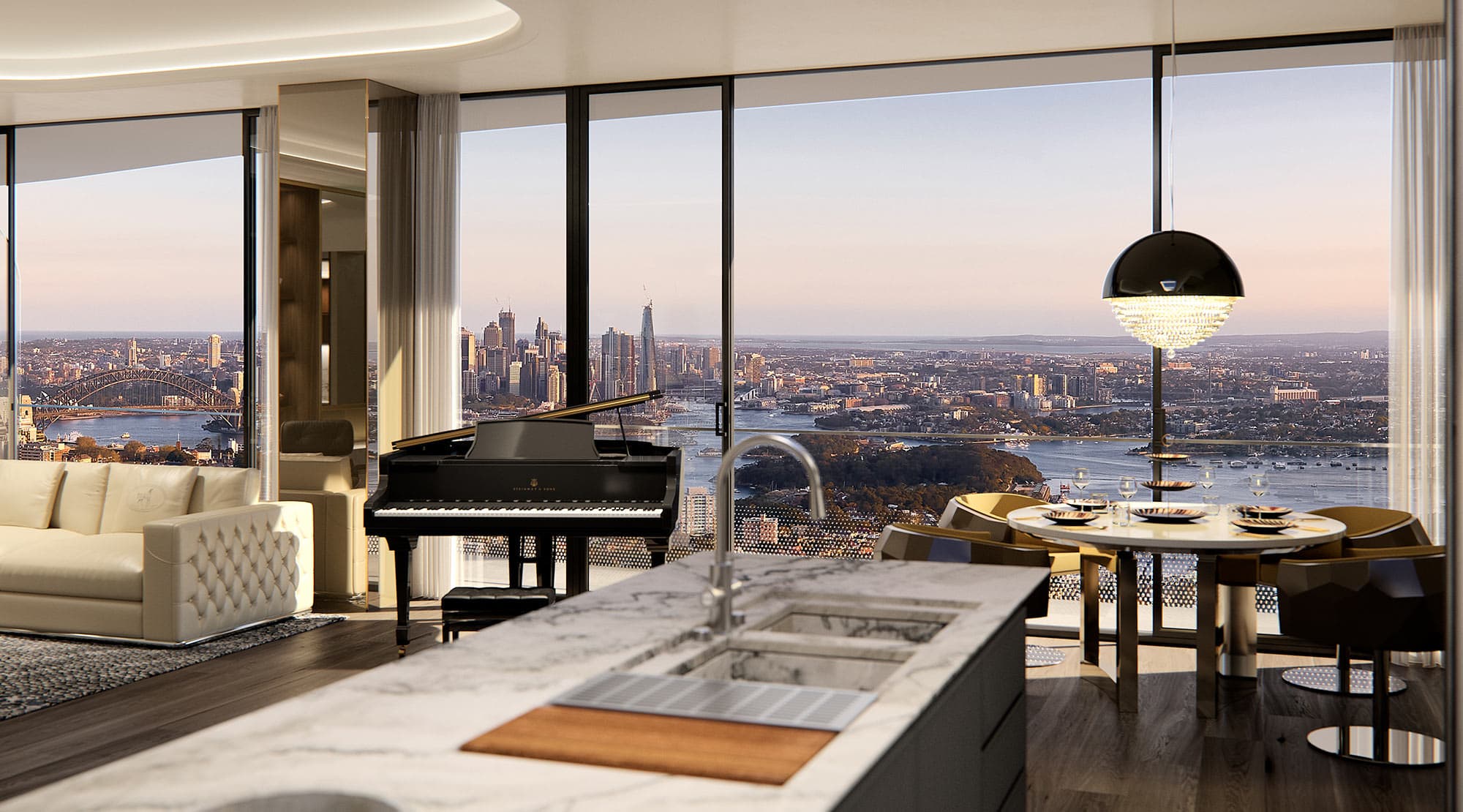 Luxury Branded Penthouse Sydney 2 - Custom Homes Magazine