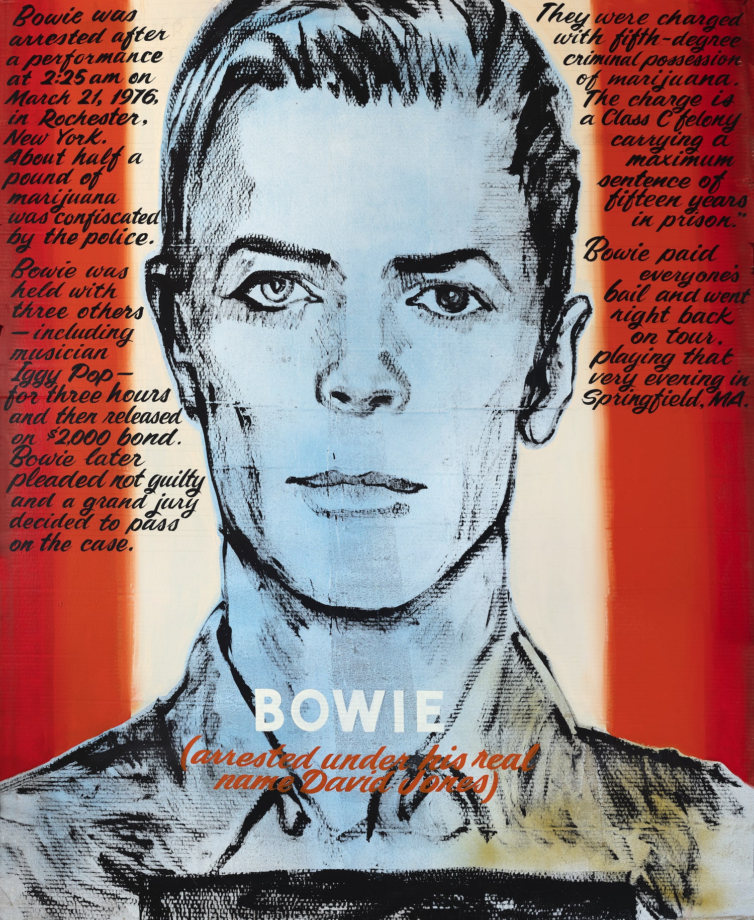 Mugshot Artworks bowie