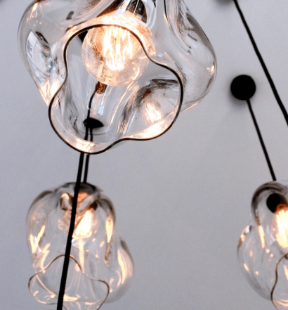 handblown glass lights