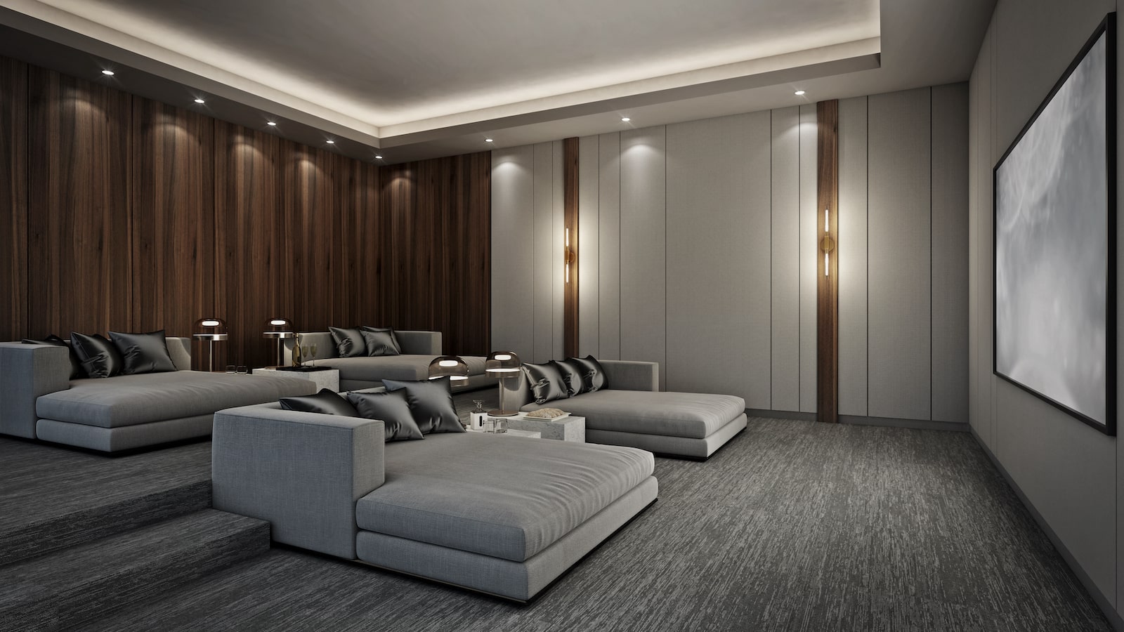 Home theater setup cost in India-Symphony 440 Design Group