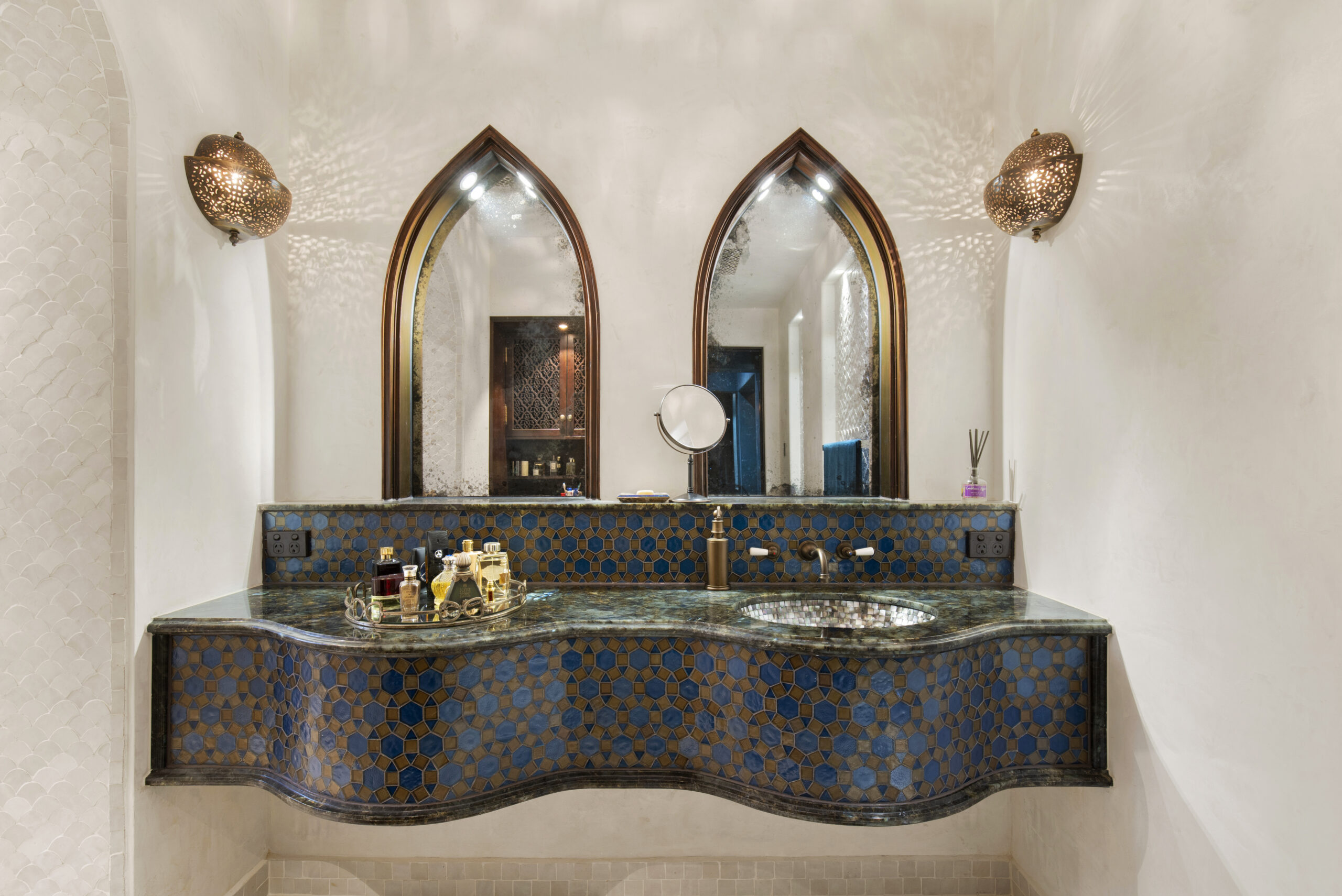 Moroccan Style Bathroom. Moroccan House Queensland Bathroom 