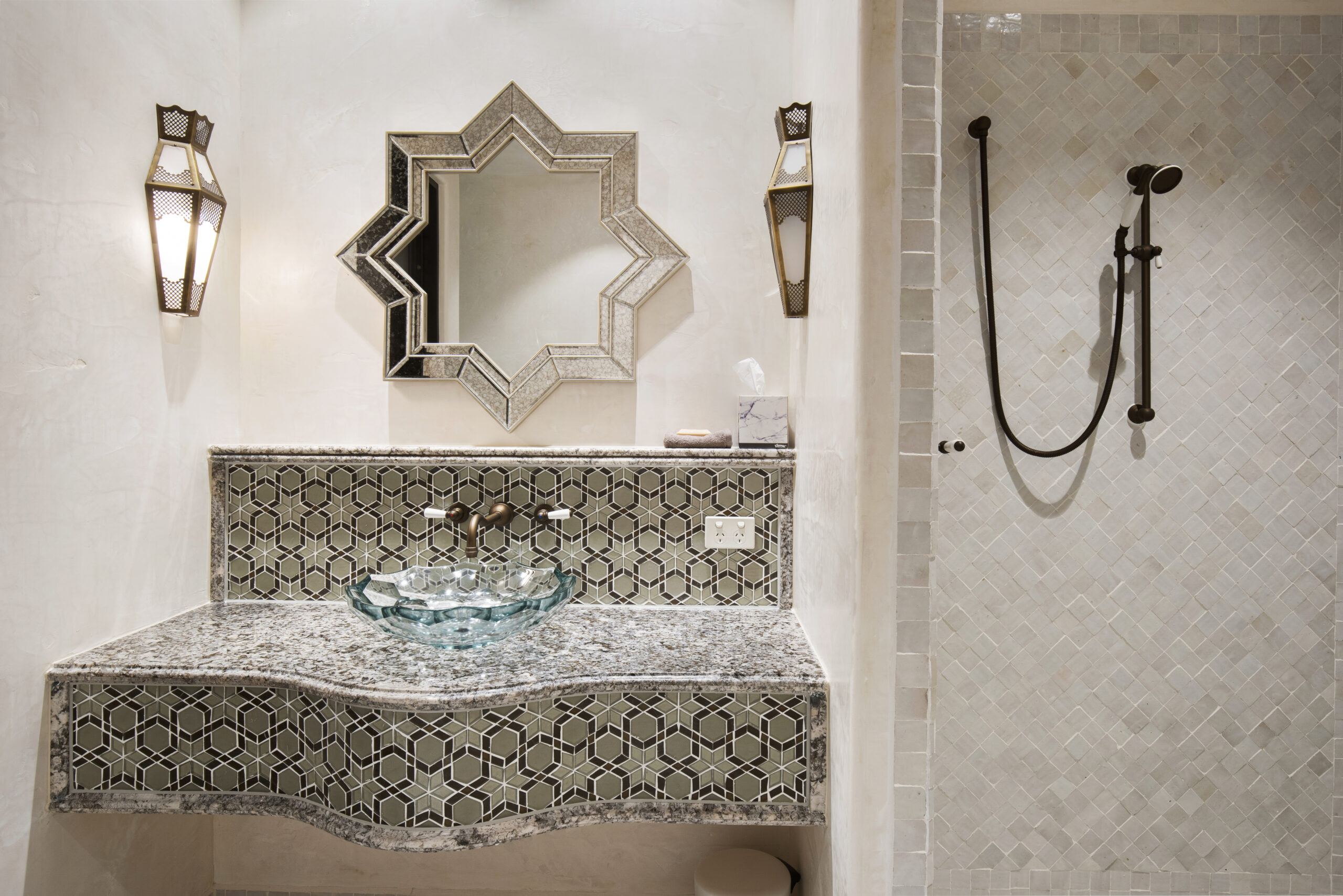 Moroccan Bathroom, Moroccan Style Bathroom Vanity