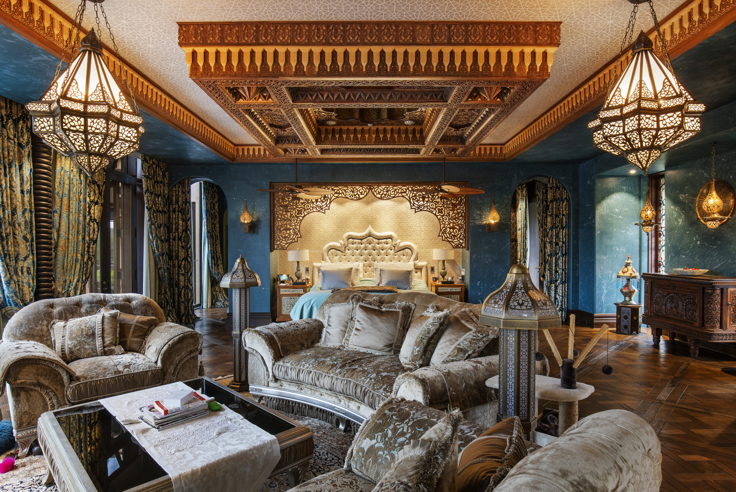 Moroccan Master Bedroom, Moroccan Style Master Bedroom