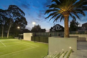 Luxury Home Tennis Court