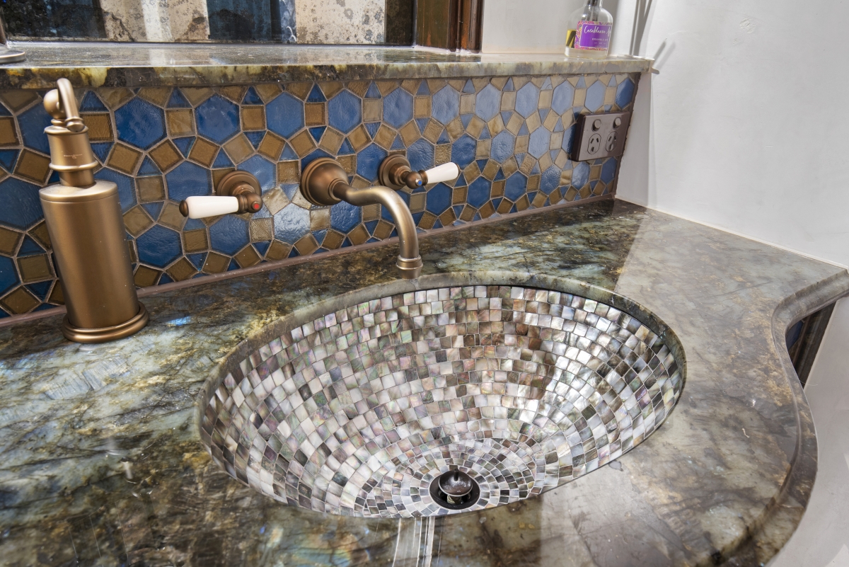 Moroccan Bathroom Sink