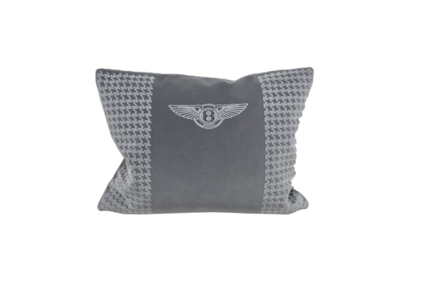 Bentley Home Logo Studs Cushion