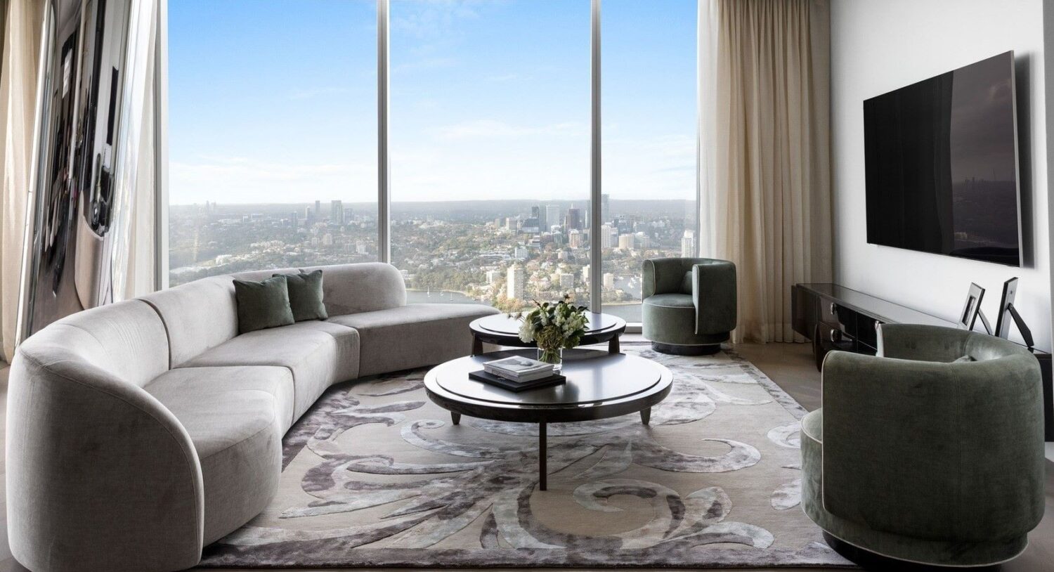 Luxury Interior of Crown Residences Sydney