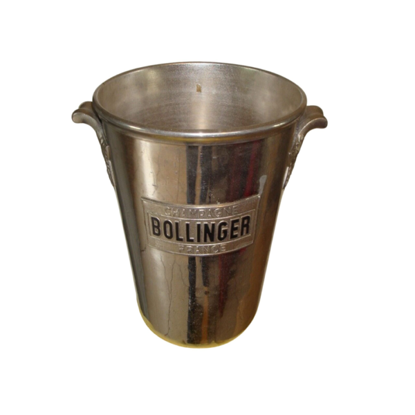 A vintage French Bollinger champagne ice bucket