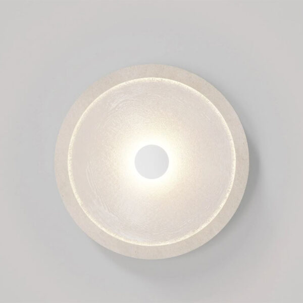 Coral Stone Cear wall light
