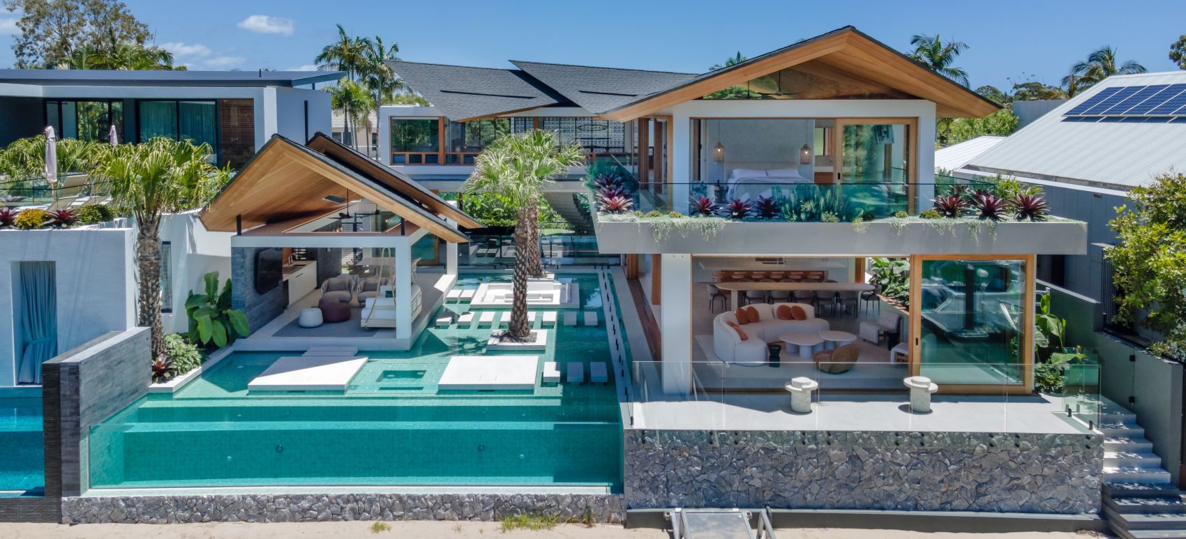 Modern Asian Architecture, Custom Home Modern Thai House