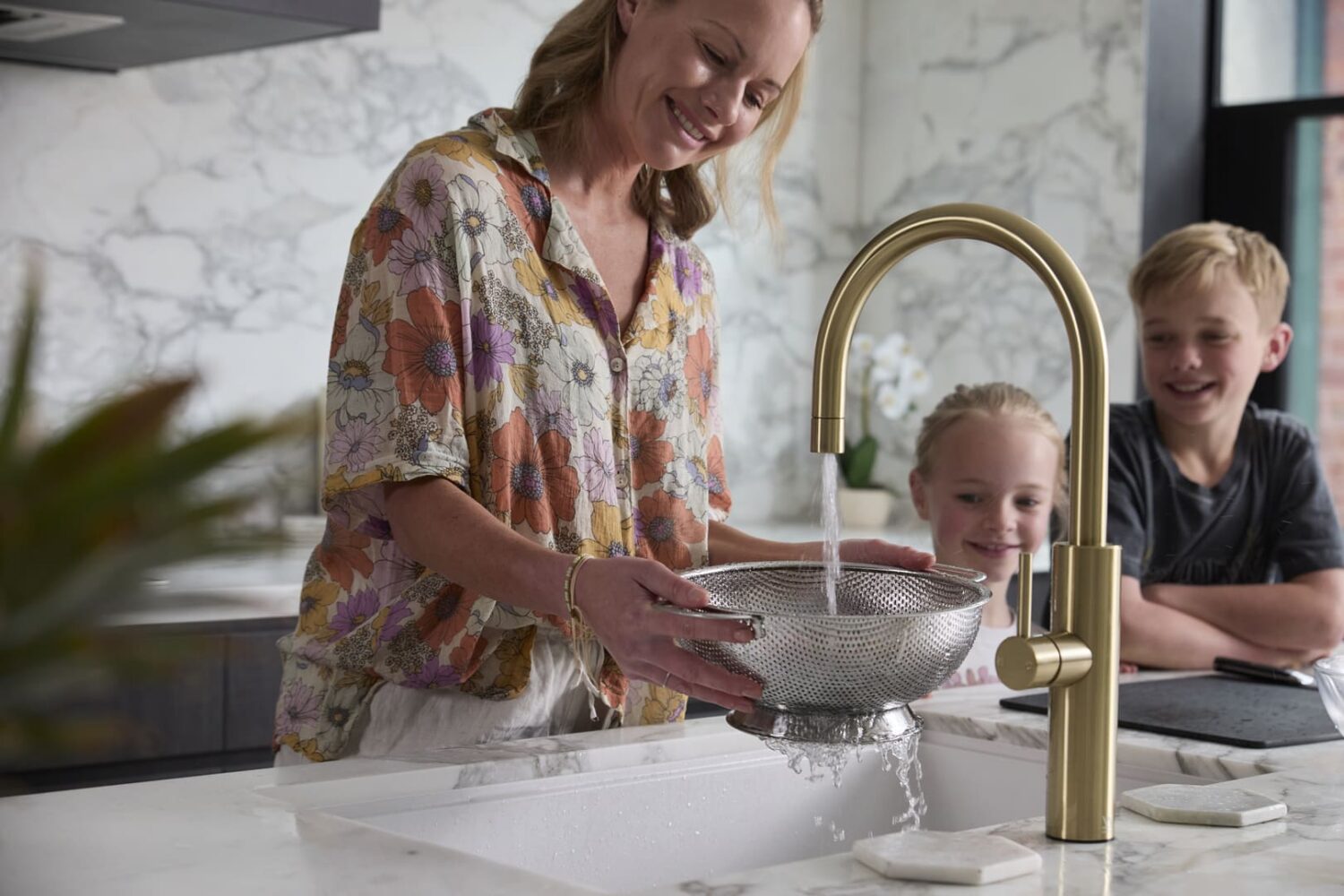 Boiling Chilled Filtered Sparkling Tap