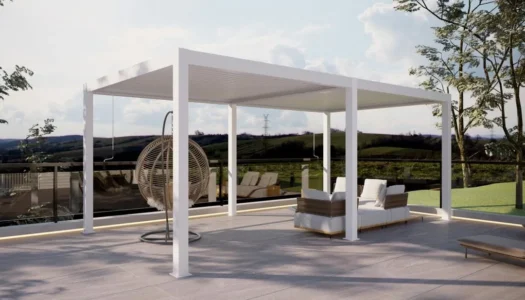 Louvred pergola: the modern way to enjoy your outdoor space