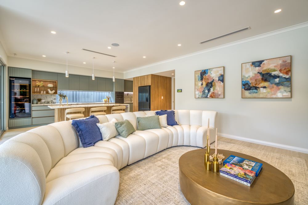 Luxury family lounge