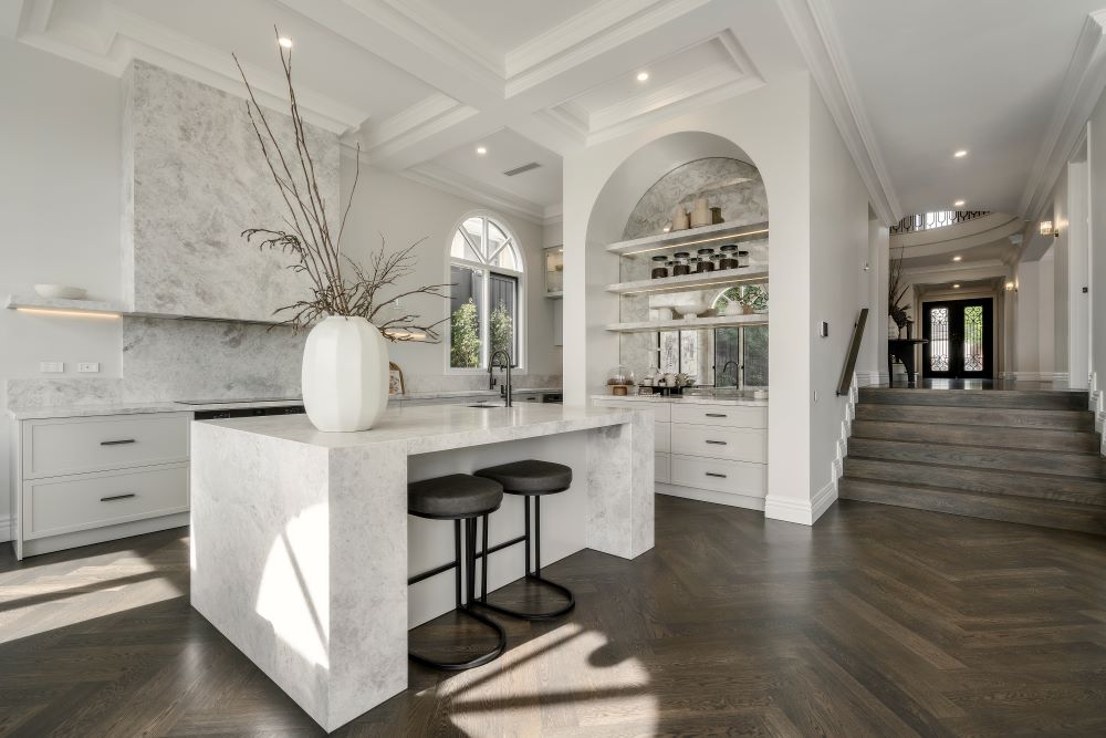 Modern French Provincial kitchen