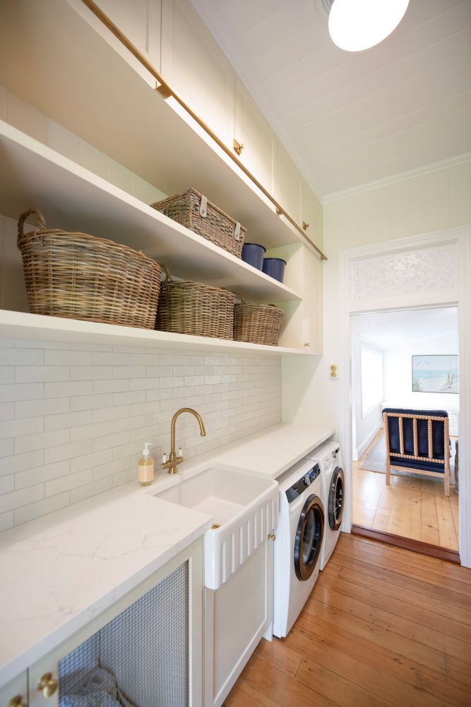 Mudroom and laundry design