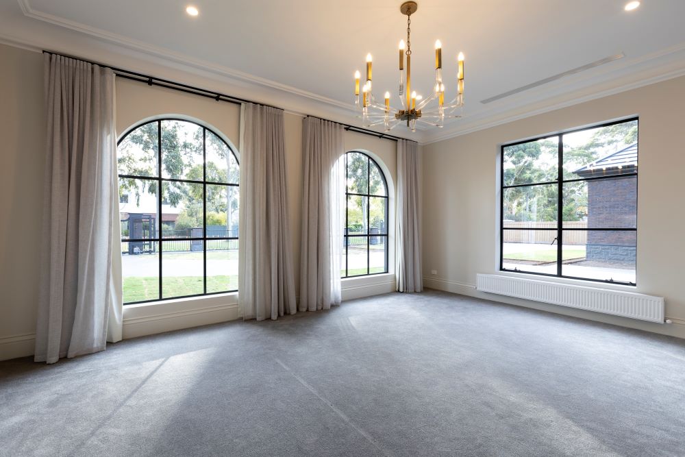 Custom steel-framed windows