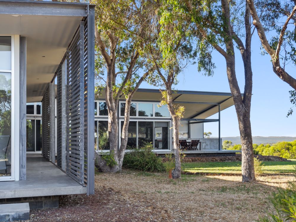 Minimalist coastal architecture
