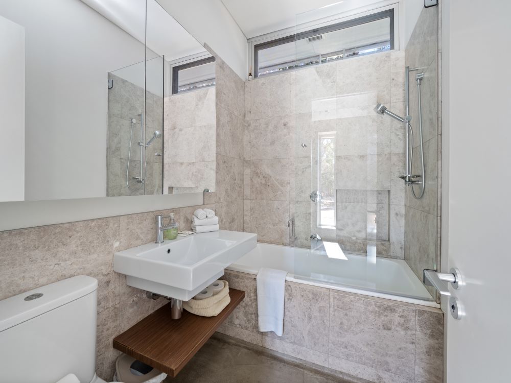 Light and airy bathrooms