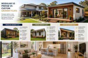 Modular vs Prefab vs Custom Granny Flats