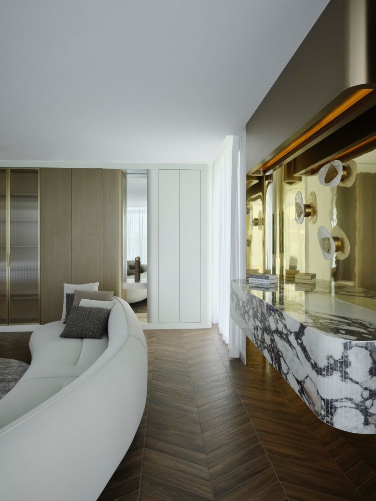 Elegant minimalist interiors