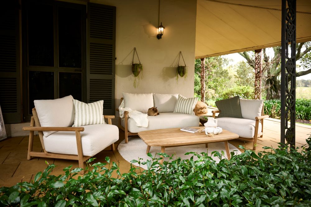 Designer outdoor furniture