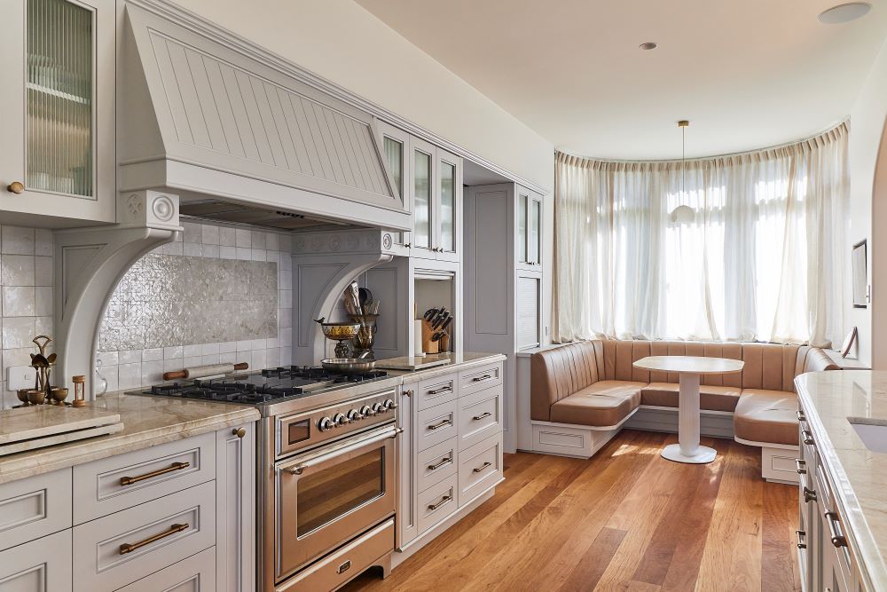 European-inspired kitchen design