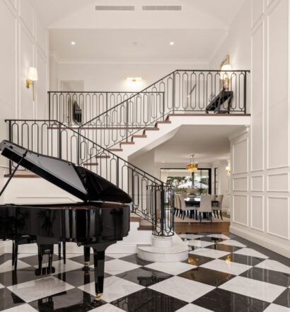 Living Room with Timber Mouldings
