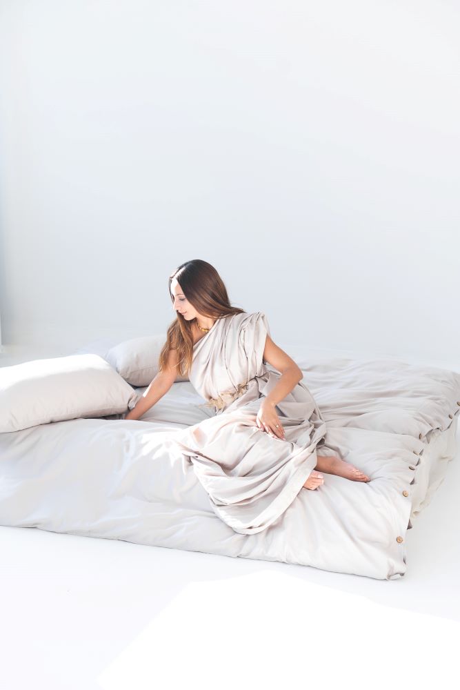 Conscious luxury bedding