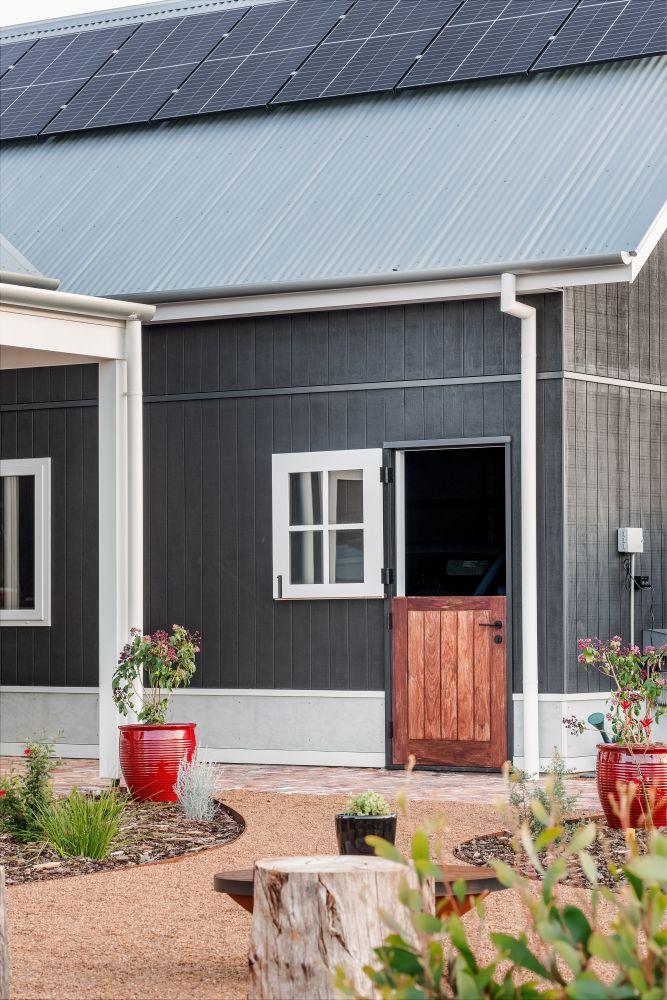 Sustainable Barn house