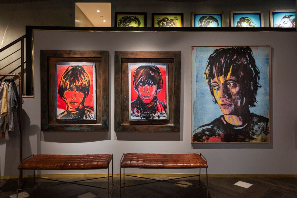 Mick Jagger Painting - Bromley